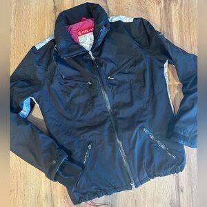 Bogner Fire+Ice black silver ski jacket